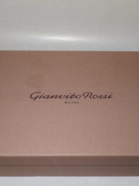 Gianvito Rossi Empty Shoe Box + Dust Bag